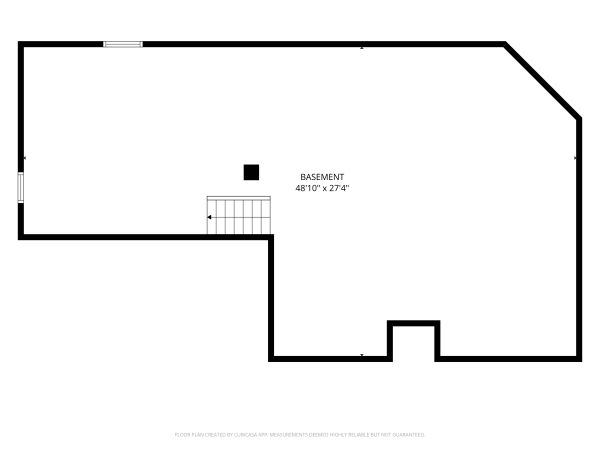 Basement floor plan