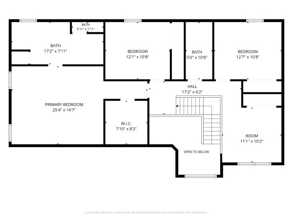 Second Floor floor plan