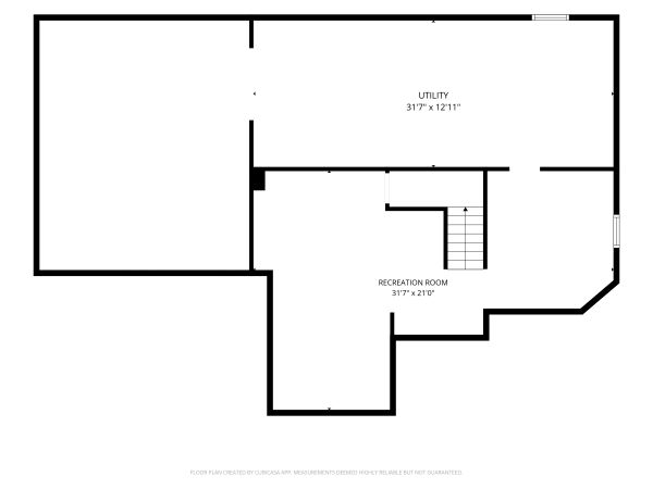 Basement floor plan