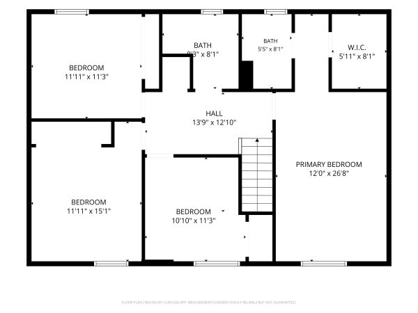 Second Floor floor plan