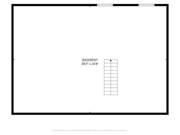 Basement floor plan
