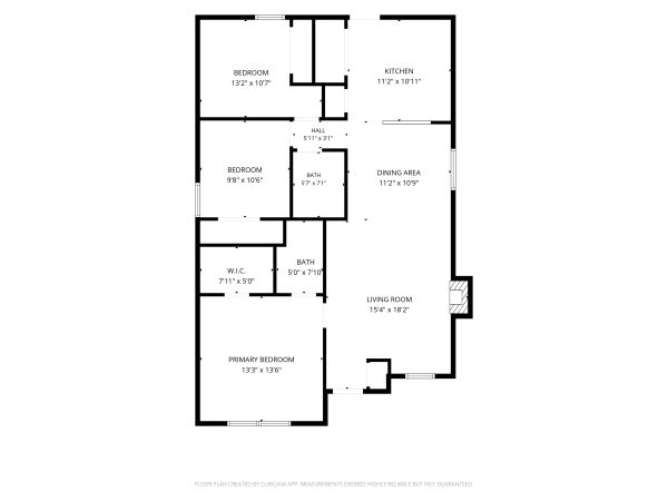 Main level floor plan