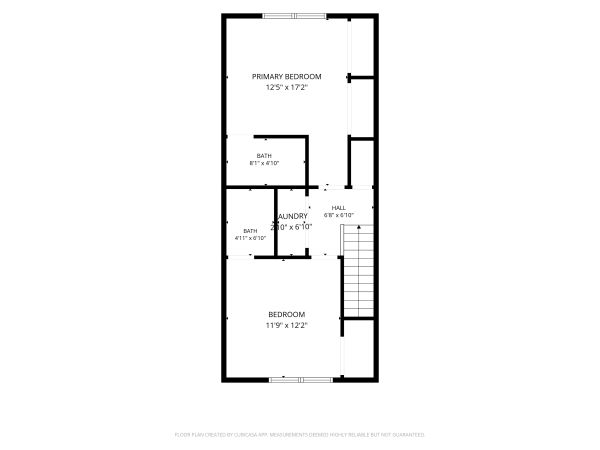 Third Level floor plan
