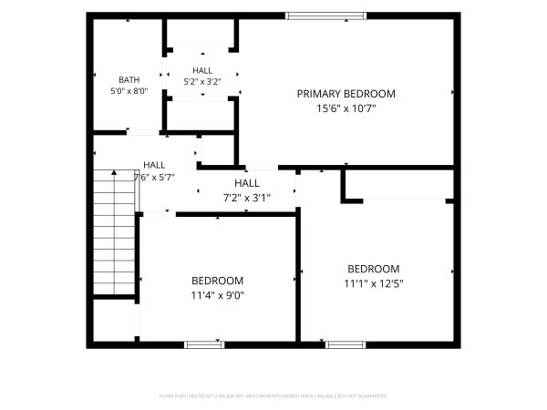Second Floor floor plan