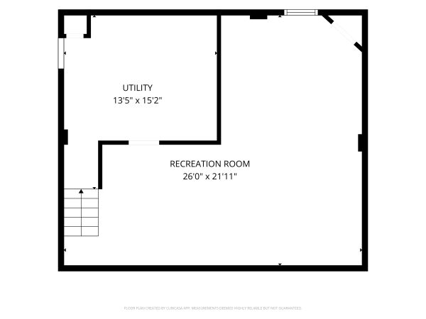Basement floor plan