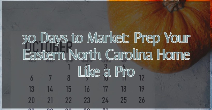 30 Days to Market: Prep Your Eastern North Carolina Home Like a Pro