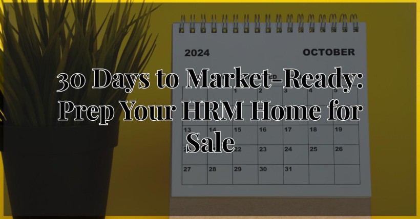 30 Days to Market-Ready: Prep Your HRM Home for Sale