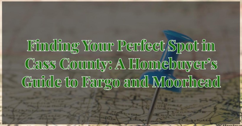 Finding Your Perfect Spot in Cass County: A Homebuyer’s Guide to Fargo and Moorhead