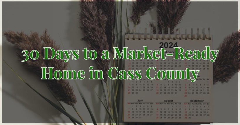 30 Days to a Market-Ready Home in Cass County