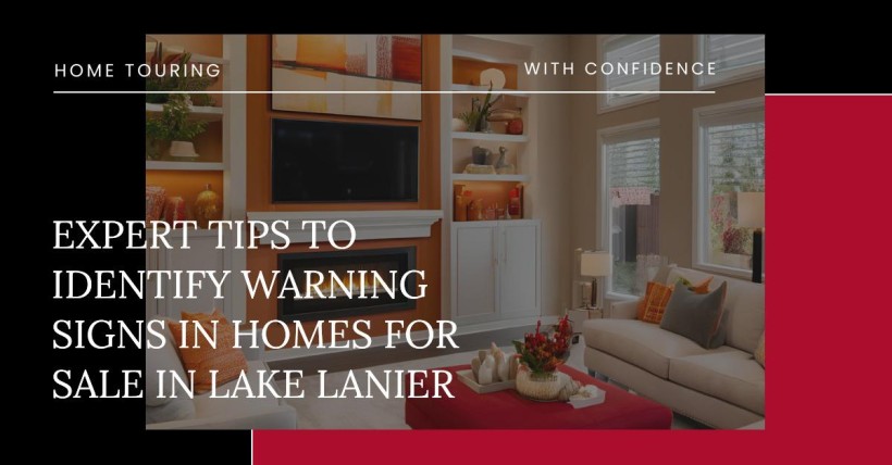 Expert Tips to Identify Warning Signs in Homes for Sale in Lake Lanier