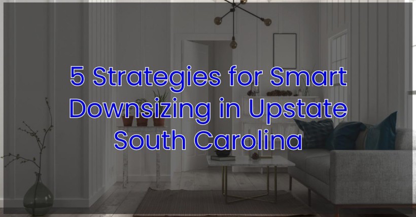 5 Strategies for Smart Downsizing in Upstate South Carolina