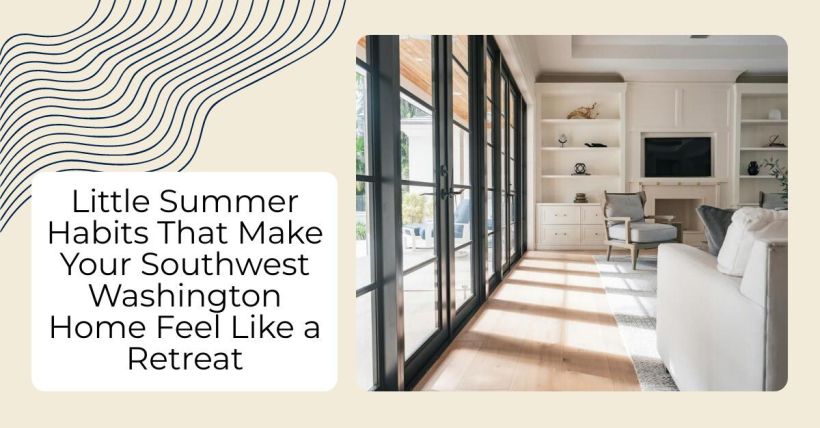 Little Summer Habits That Make Your Southwest Washington Home Feel Like a Retreat