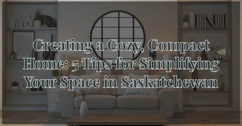 Creating a Cozy, Compact Home: 5 Tips for Simplifying Your Space in Saskatchewan