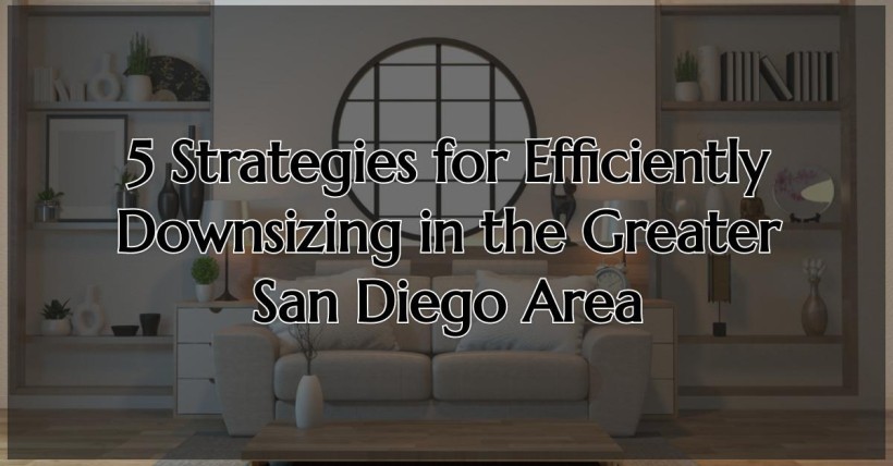 5 Strategies for Efficiently Downsizing in the Greater San Diego Area