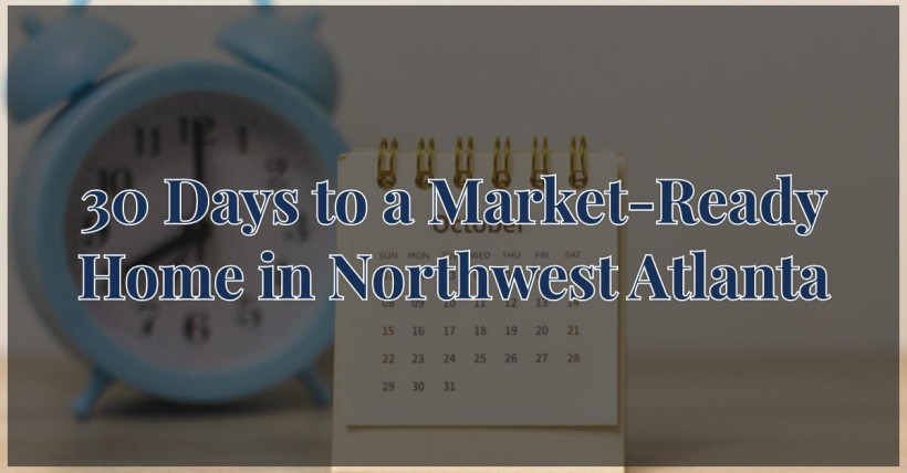 30 Days to a Market-Ready Home in Northwest Atlanta