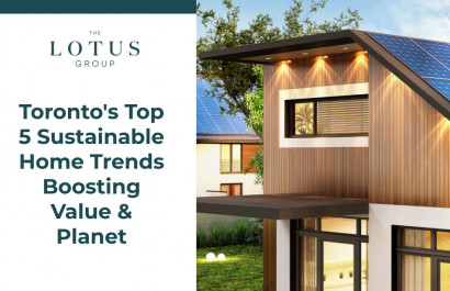 Toronto's Top 5 Sustainable Home Trends Boosting Value & Planet