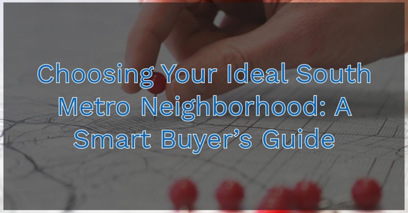 Choosing Your Ideal South Metro Neighborhood: A Smart Buyer’s Guide