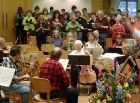 Rehearsal for Handel's Messiah