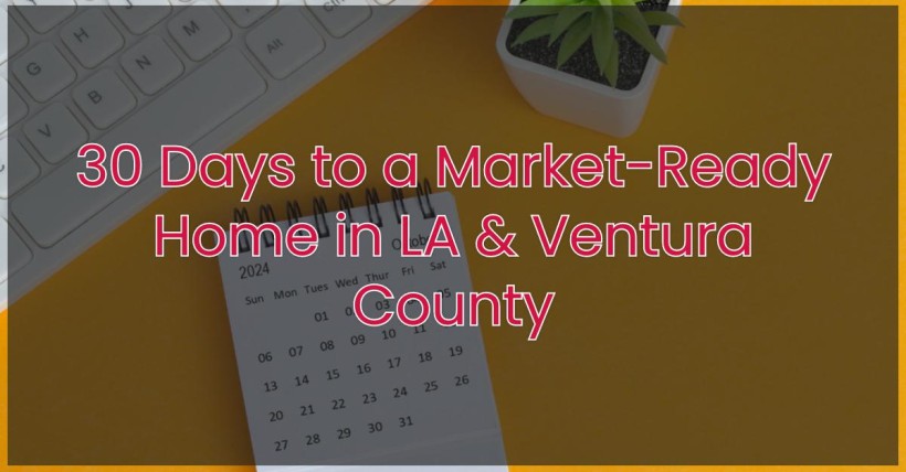 30 Days to a Market-Ready Home in LA & Ventura County