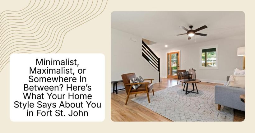 Minimalist, Maximalist, or Somewhere In Between? Here’s What Your Home Style Says About You in Fort St. John