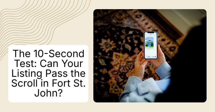 The 10-Second Test: Can Your Listing Pass the Scroll in Fort St. John?