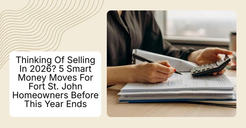 Thinking Of Selling In 2026? 5 Smart Money Moves For Fort St. John Homeowners Before This Year Ends