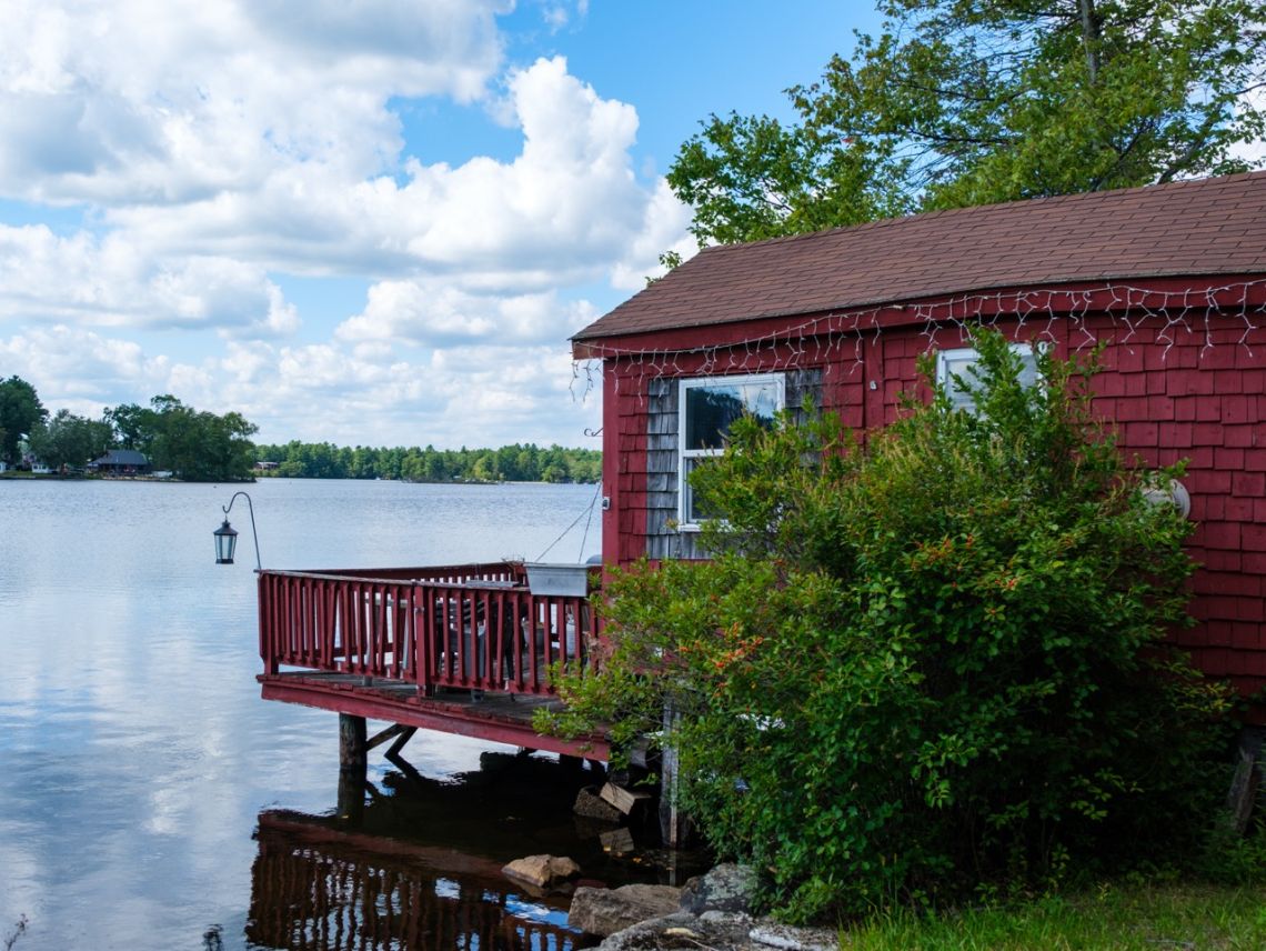 Bowdish Lake waterfront and George Washington Management Area
