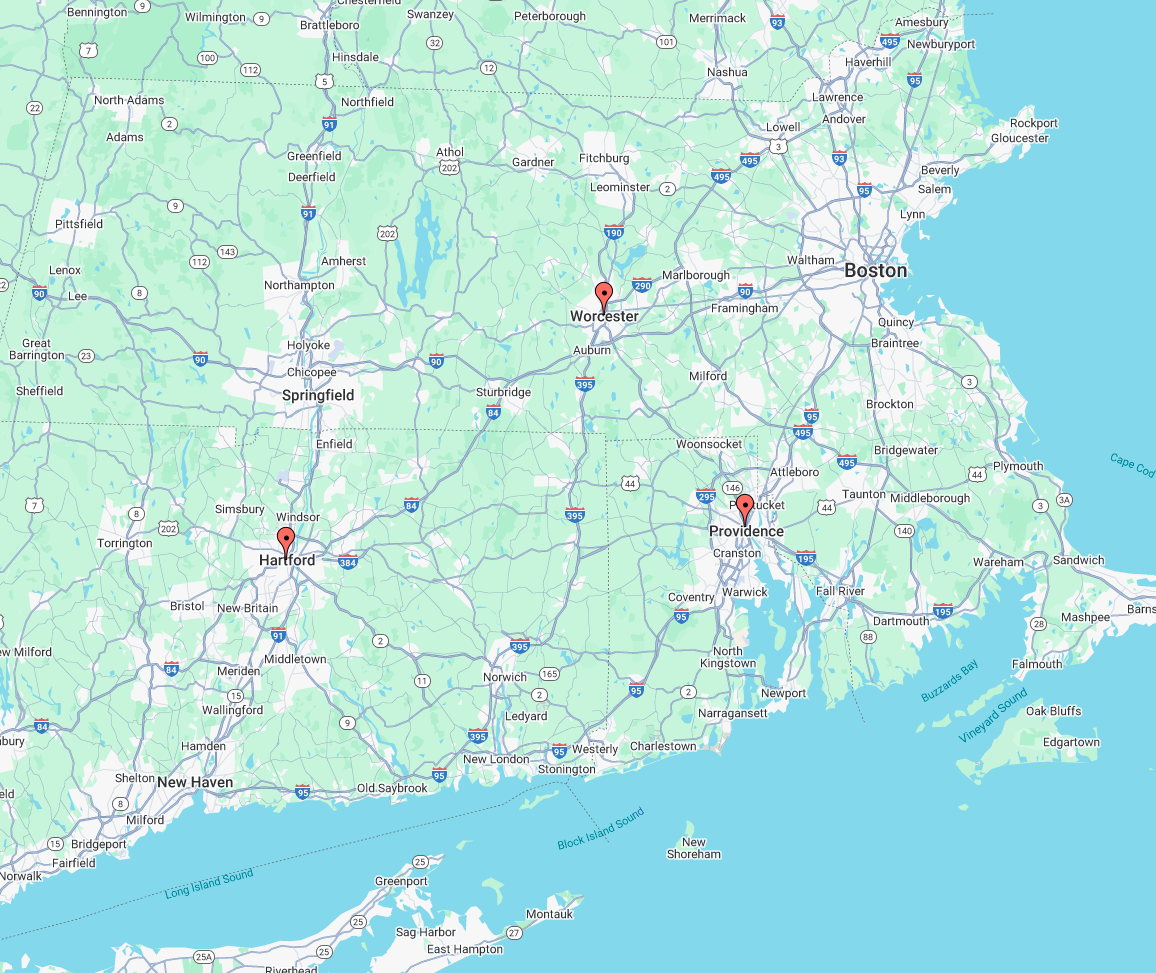 Southern New England investment property markets - Rhode Island Massachusetts Connecticut