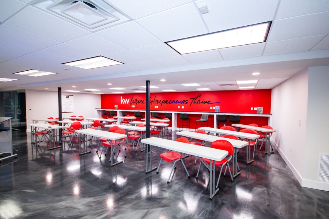 Training room after renovation