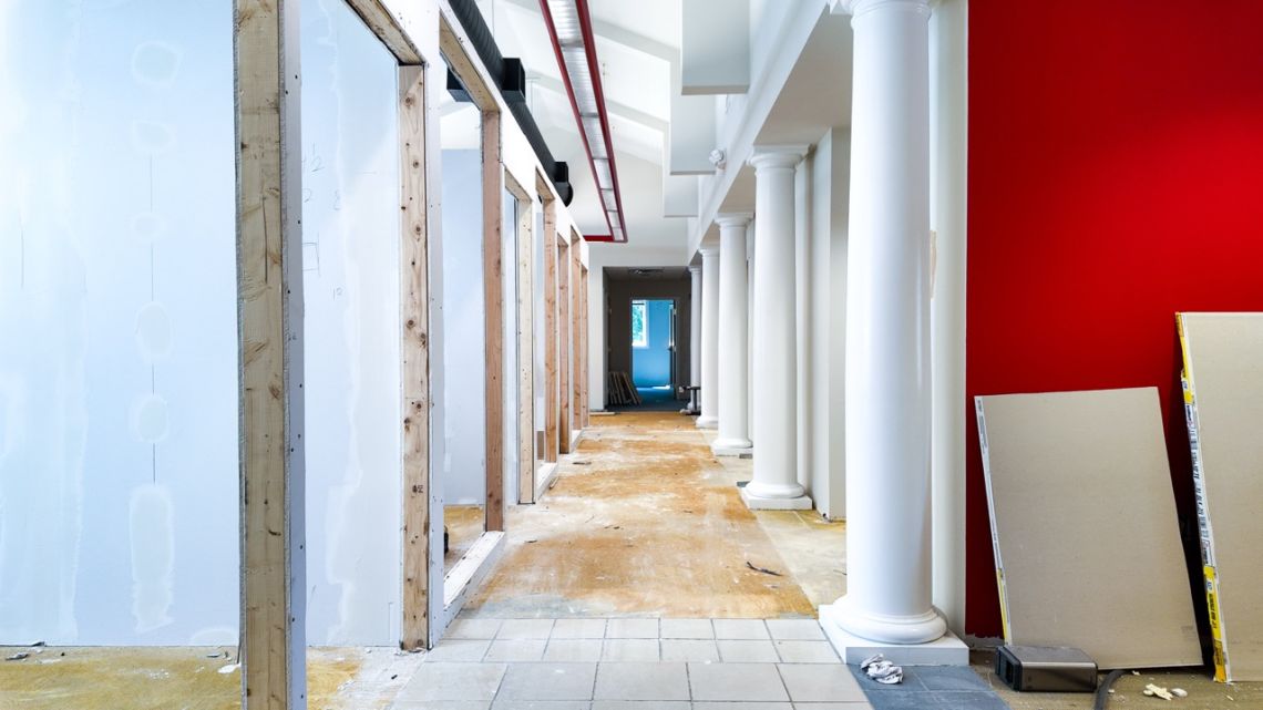 Right wing before renovation