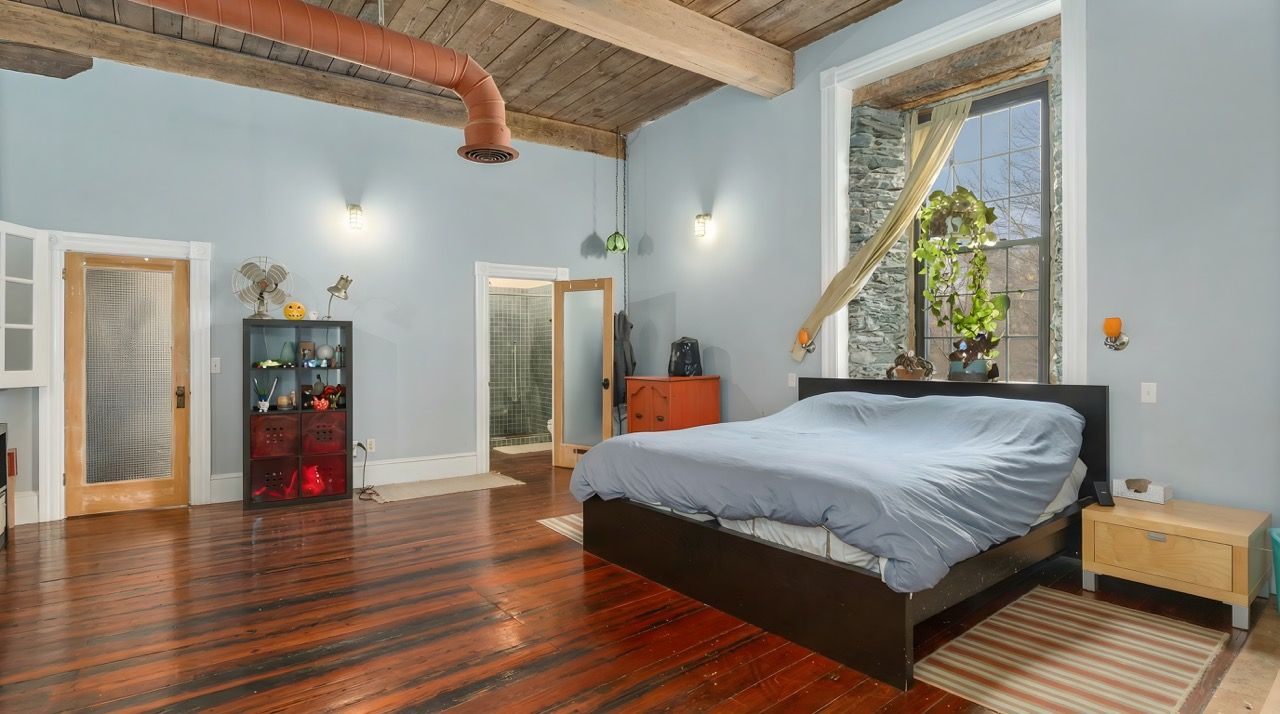 Loft bedroom space