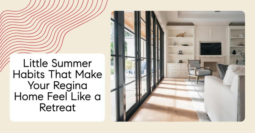 Little Summer Habits That Make Your Regina Home Feel Like a Retreat