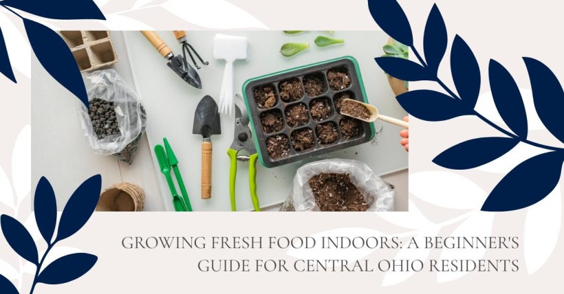 Growing Fresh Food Indoors: A Beginner's Guide for Central Ohio Residents