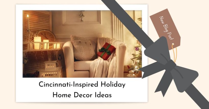 Cincinnati-Inspired Holiday Home Decor Ideas