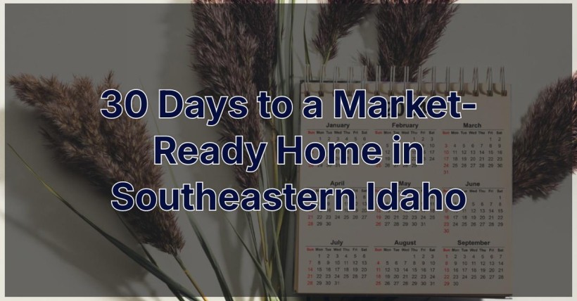 30 Days to a Market-Ready Home in Southeastern Idaho