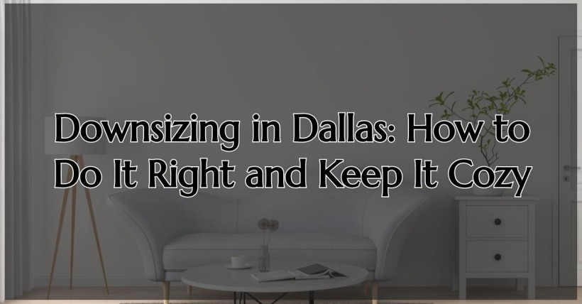 Downsizing in Dallas: How to Do It Right and Keep It Cozy