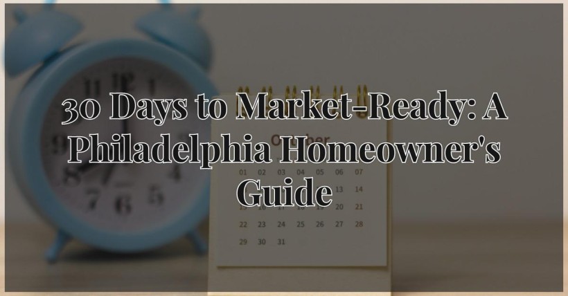 30 Days to Market-Ready: A Philadelphia Homeowner's Guide