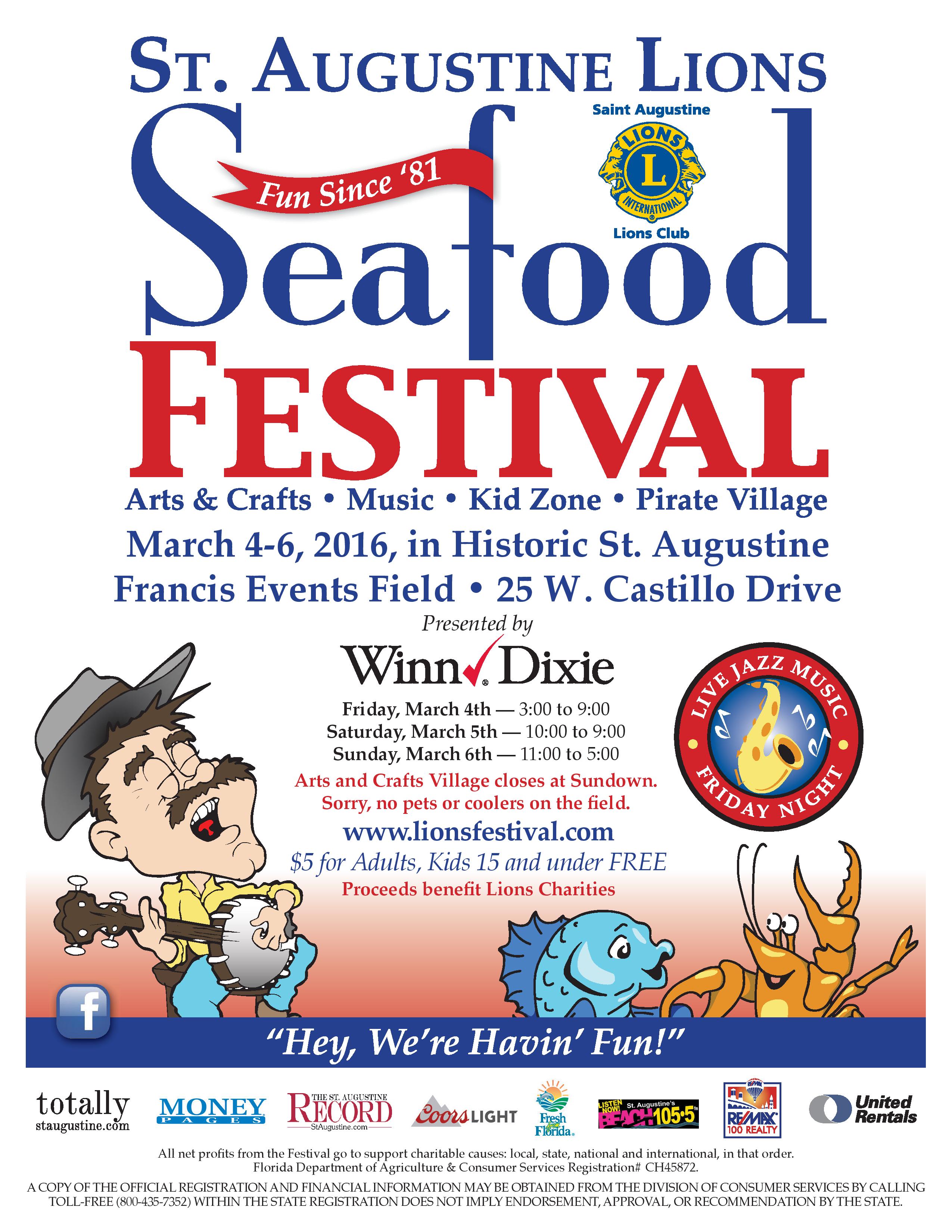 Seafood Festival Saint Augustine Florida Real Estate blog of Saltwater