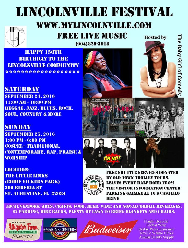 Lincolnville Festival Weekend in St. Augustine