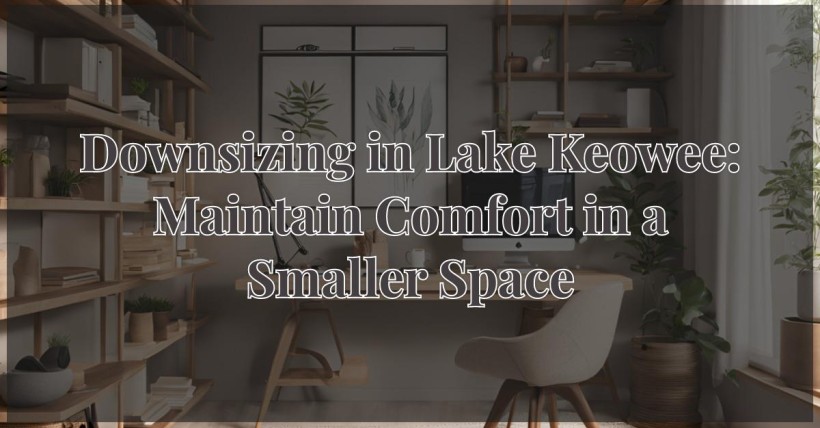 Downsizing in Lake Keowee: Maintain Comfort in a Smaller Space