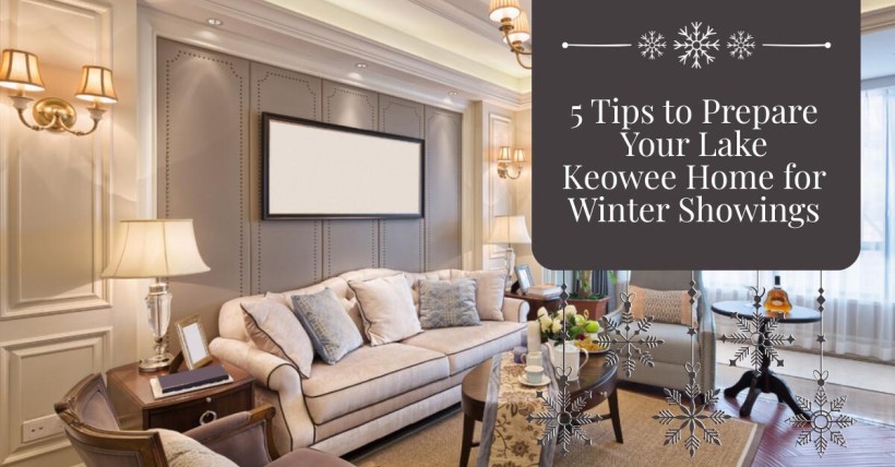 5 Tips to Prepare Your Lake Keowee Home for Winter Showings