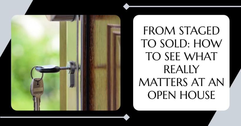 From Staged to Sold: How to See What Really Matters at an Open House