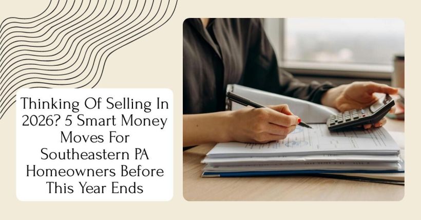 Thinking Of Selling In 2026? 5 Smart Money Moves For Southeastern PA Homeowners Before This Year Ends