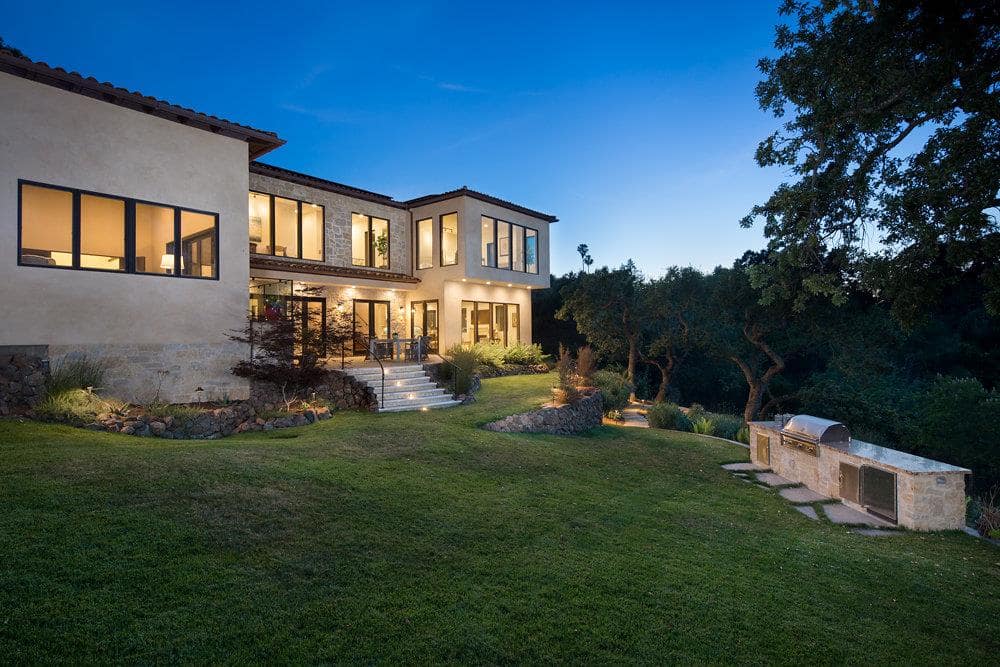 Mediterranean Luxury Mansion in Los Altos Hills