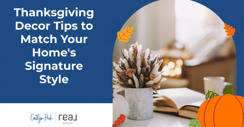 Thanksgiving Decor Tips to Match Your Home's Signature Style