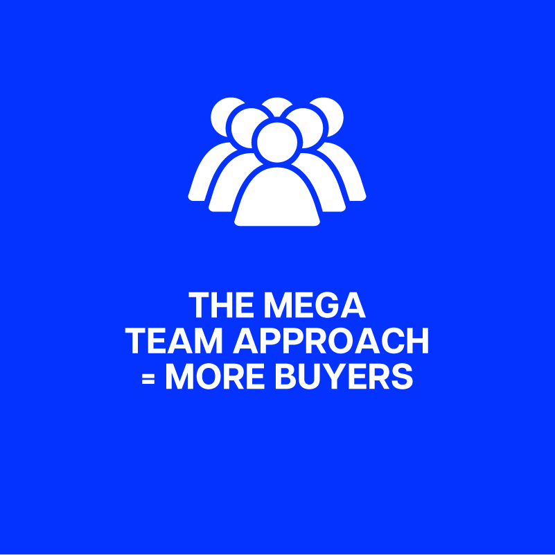 Mega Team = More Buyers