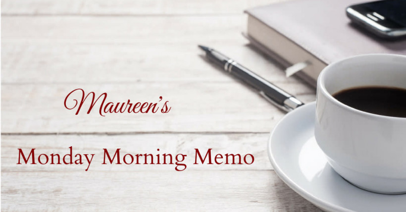 Monday Morning Memo for October 1, 2018