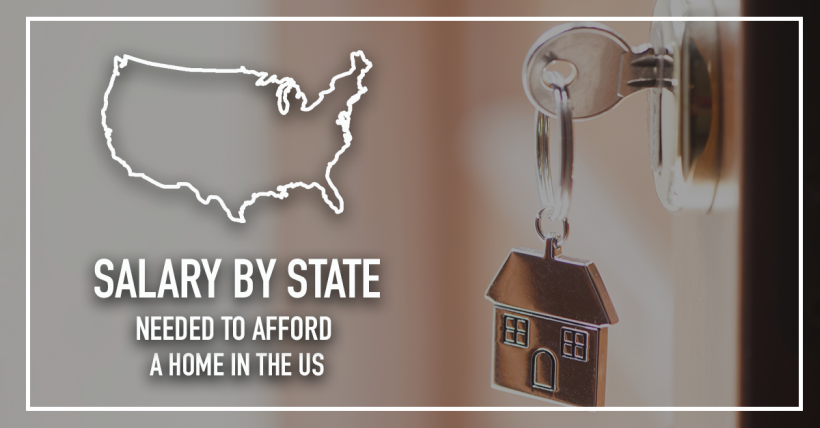 Salary-By-State to Afford The Average Home in the U.S.