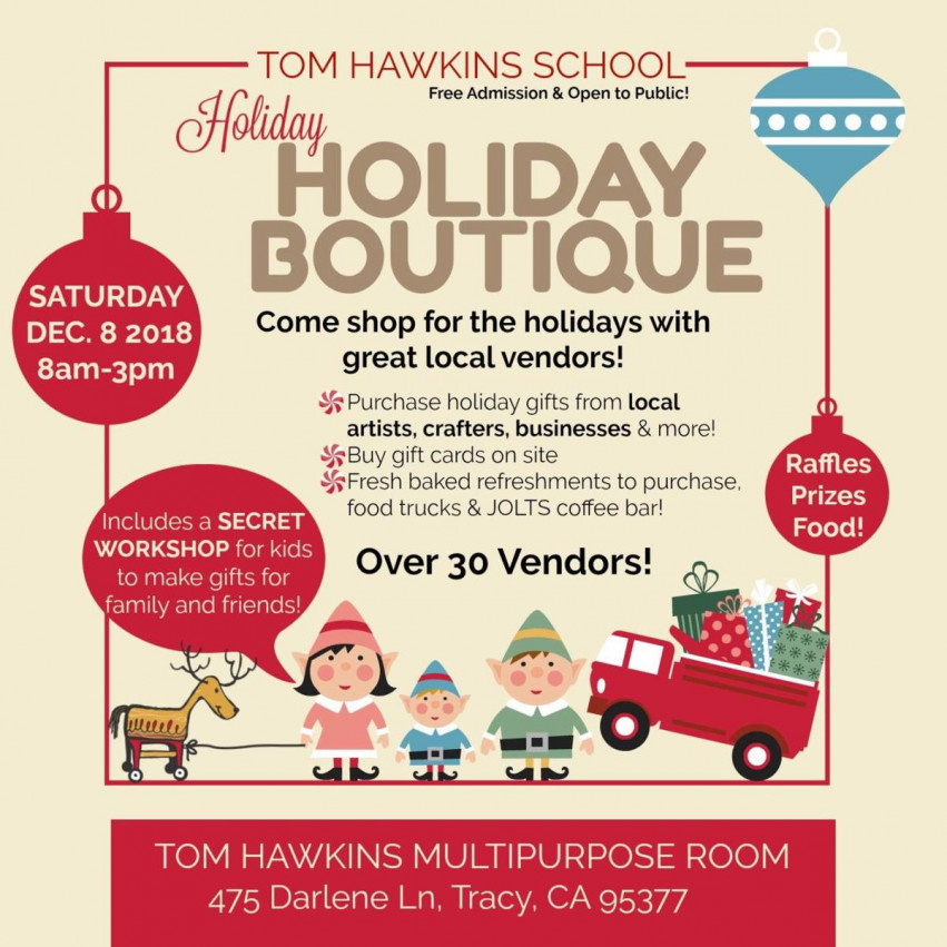 Holiday Boutique Tom Hawkins