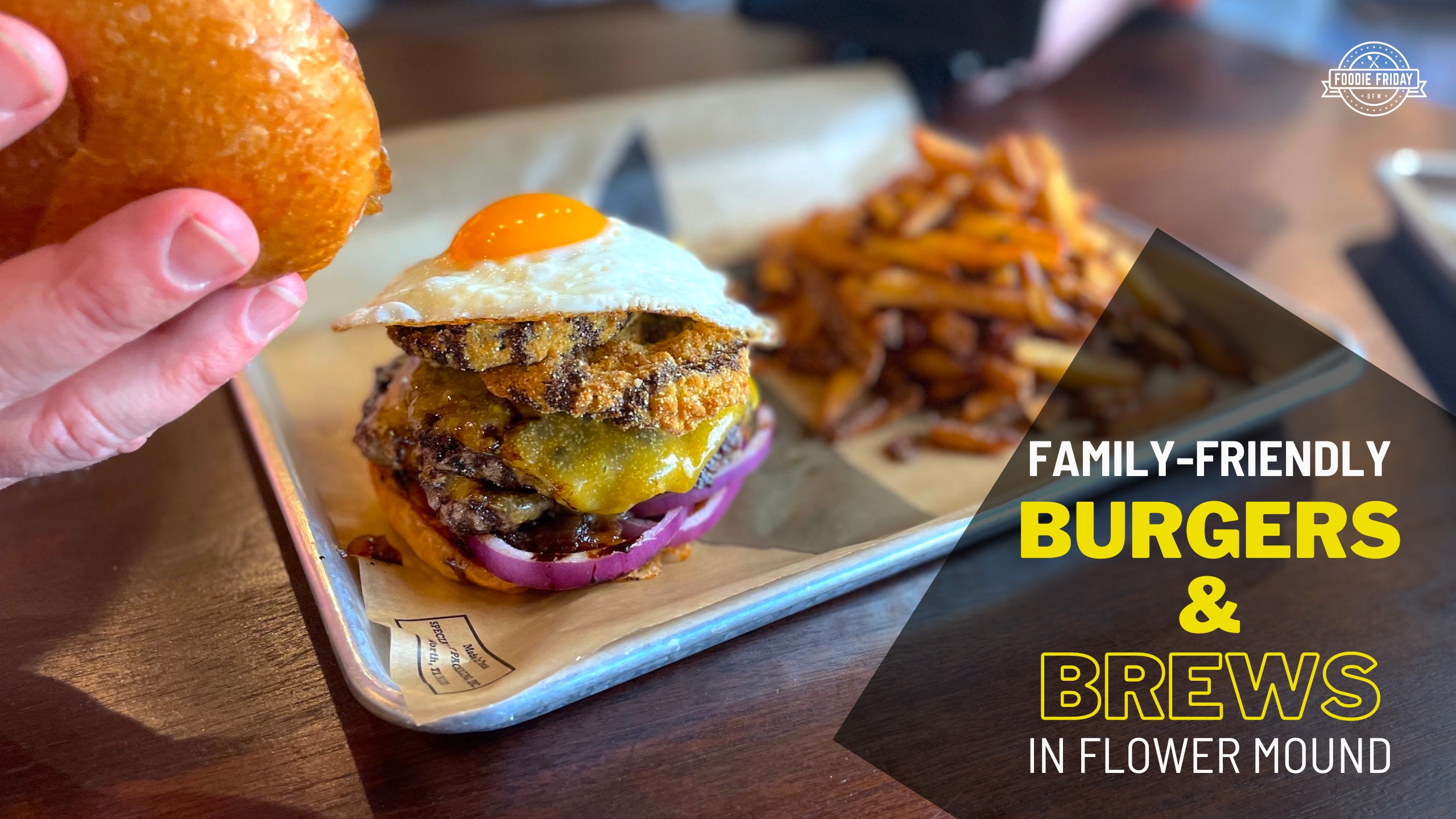 Foodie Friday DFW || Underdogs Burgers & Brews